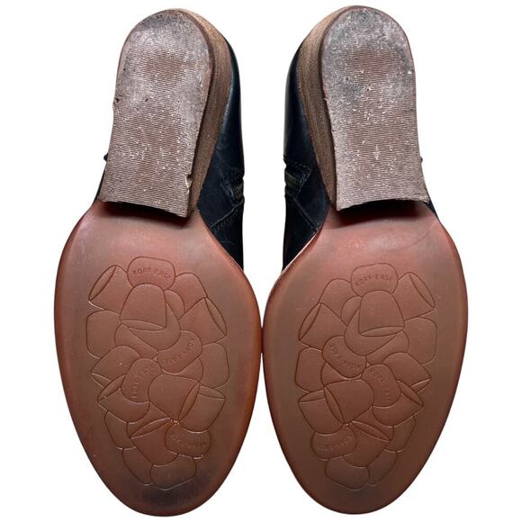 KORK-EASE Natalya Women's Size 7.5 Black Ankle Boots Soft Leather Zip Up Comfort - Picture 10 of 12